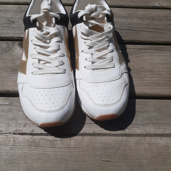 Zara sneakers white gold and black - Picture 5 of 6